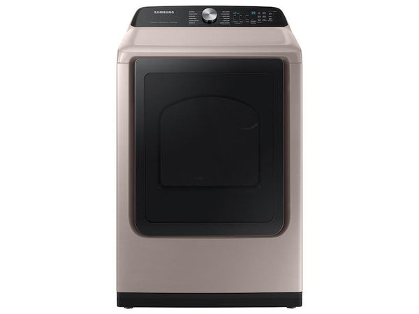 SAMSUNG DVG52A5500C 7.4 cu. ft. Smart Gas Dryer with Steam Sanitize+ in Champagne