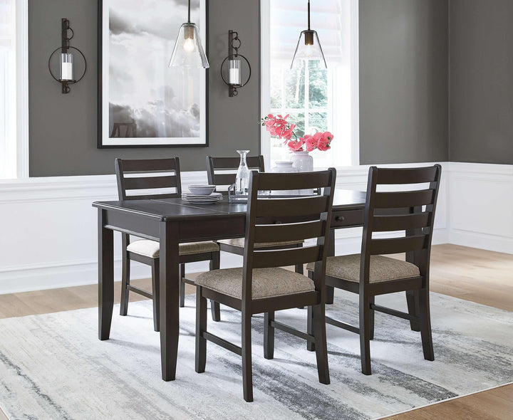 ASHLEY FURNITURE PKG013927 Dining Table and 4 Chairs