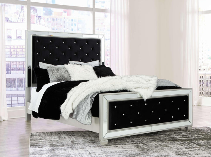 ASHLEY FURNITURE B758B2 Lindenfield Queen Upholstered Bed