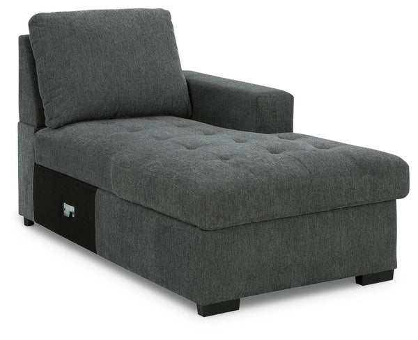 ASHLEY FURNITURE 2660617 Millcoe Right-arm Facing Corner Chaise With Storage