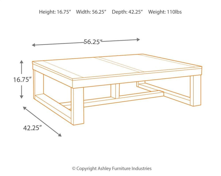 ASHLEY FURNITURE PKG007211 Coffee Table With 2 End Tables