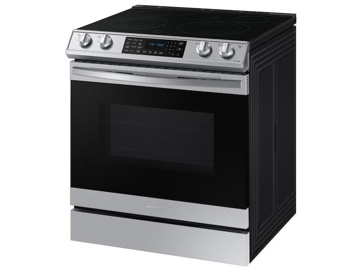 SAMSUNG NE63T8511SS 6.3 cu. ft. Smart Slide-in Electric Range with Air Fry in Stainless Steel