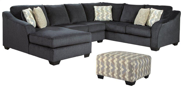 ASHLEY FURNITURE PKG001282 3-piece Sectional With Ottoman