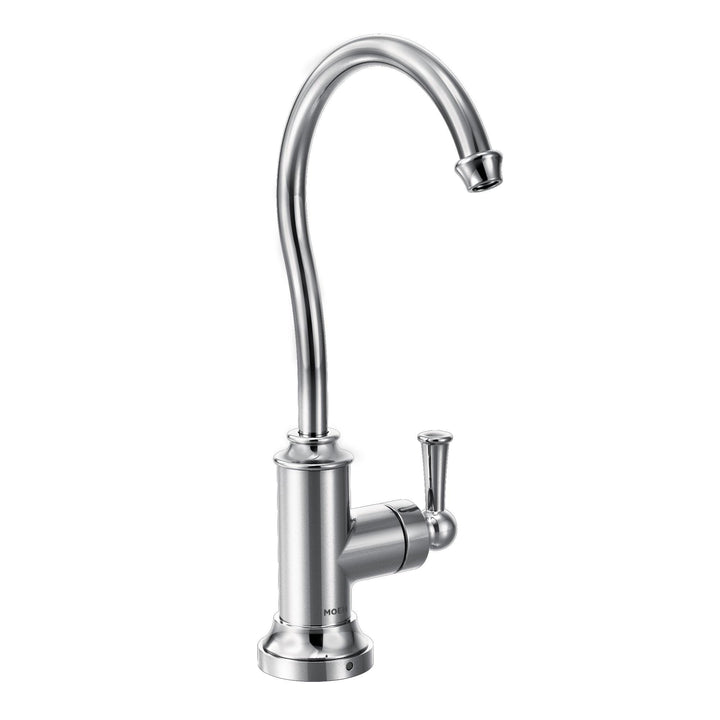 MOEN S5510 Sip Traditional Chrome One-Handle High Arc Beverage Faucet