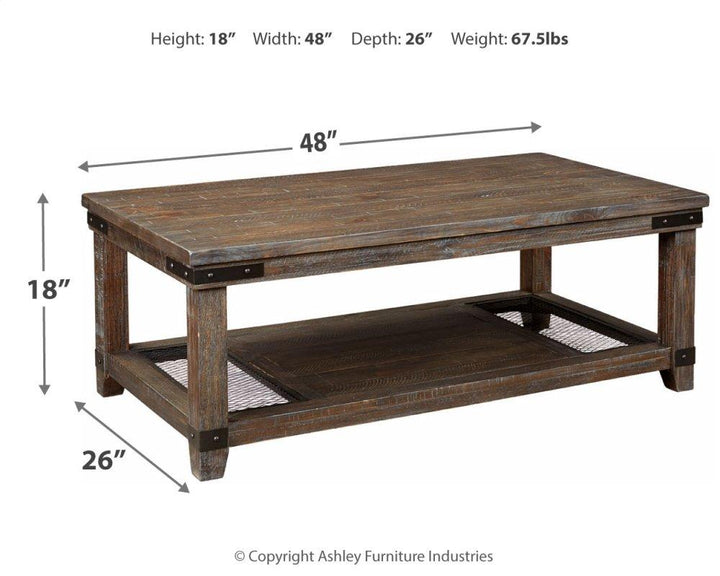 ASHLEY FURNITURE PKG007175 Coffee Table With 2 End Tables