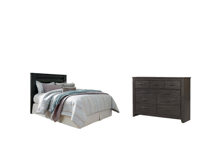 ASHLEY FURNITURE PKG003993 King/california King Panel Headboard With Dresser