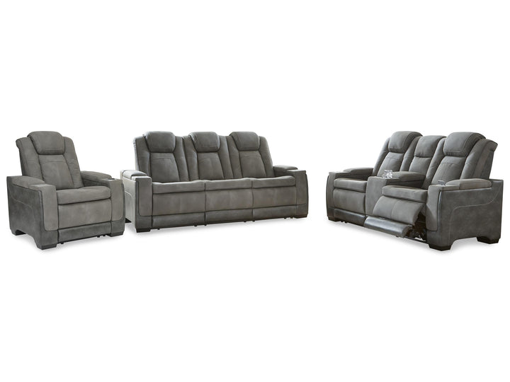 ASHLEY FURNITURE PKG013057 Sofa, Loveseat and Recliner