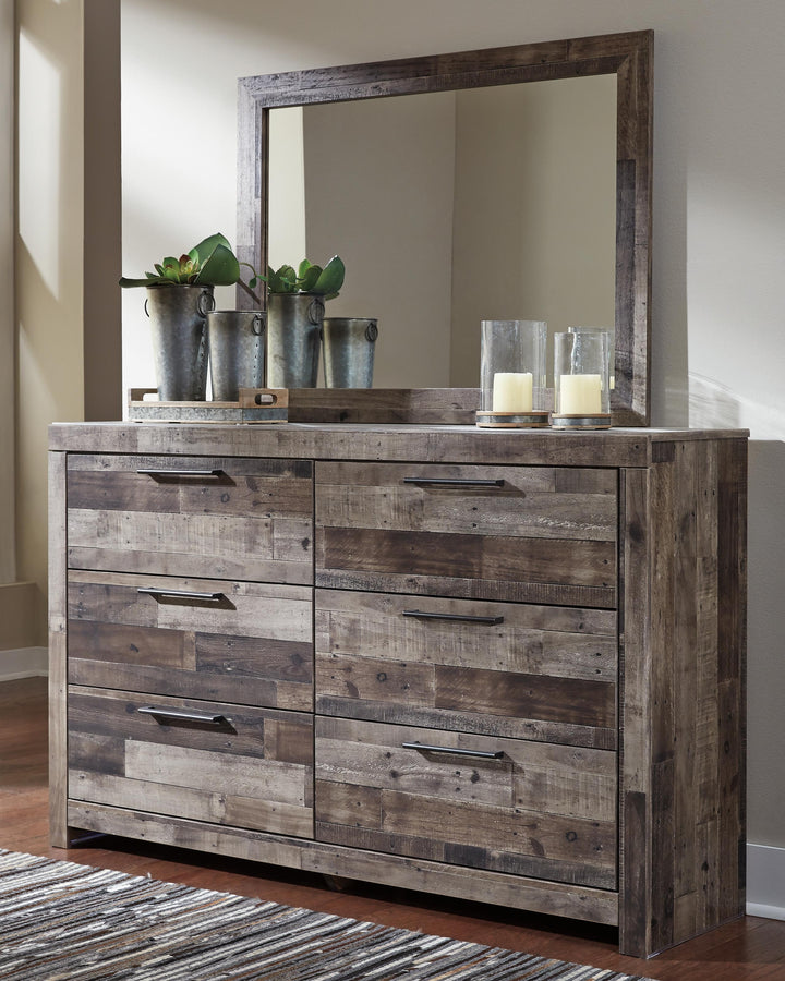ASHLEY FURNITURE PKG003369 Full Panel Bed With Mirrored Dresser