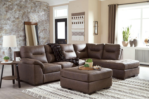 ASHLEY FURNITURE PKG010996 2-piece Sectional With Ottoman