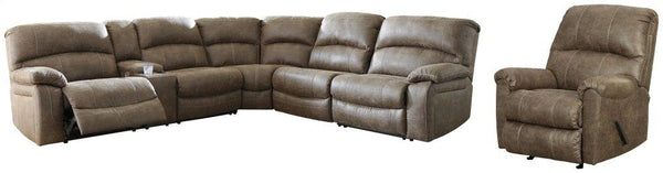 ASHLEY FURNITURE PKG001153 2-piece Sectional With Recliner