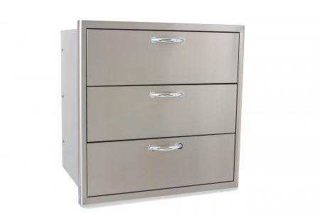 BLAZE GRILLS BLZ30W3DRW Blaze 30 Inch Triple Access Drawer