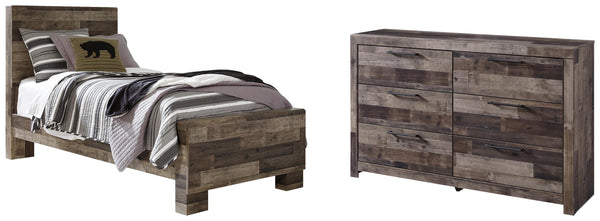ASHLEY FURNITURE PKG003292 Twin Panel Bed With Dresser