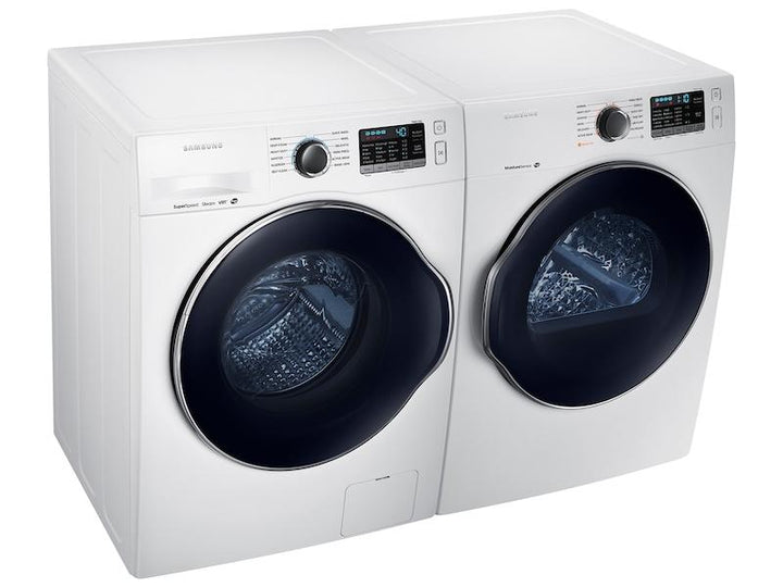 SAMSUNG WW22K6800AW 2.2 cu. ft. Compact Front Load Washer with Super Speed in White