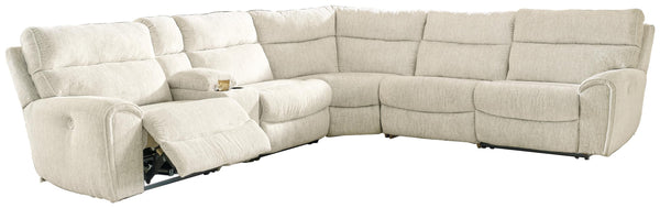 ASHLEY FURNITURE 16303S2 Critic's Corner 6-piece Power Reclining Sectional