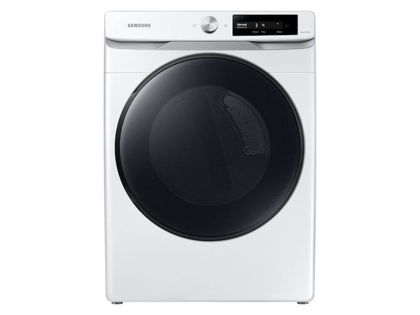 SAMSUNG DVG45A6400W 7.5 cu. ft. Smart Dial Gas Dryer with Super Speed Dry in White
