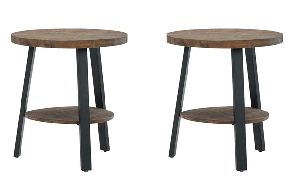 ASHLEY FURNITURE PKG010566 2 End Tables