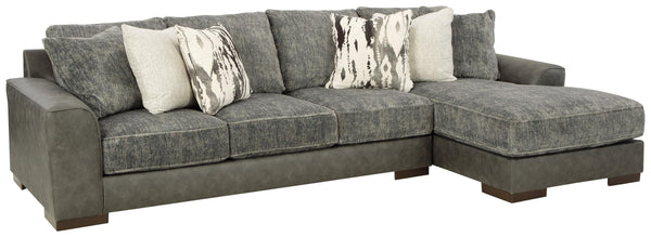 ASHLEY FURNITURE 17402S4 Larkstone 2-piece Sectional With Chaise