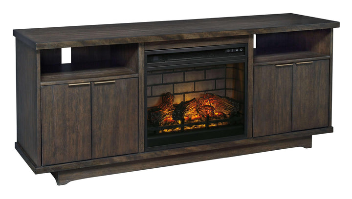 ASHLEY FURNITURE W955W2 Brazburn 66" TV Stand With Electric Fireplace