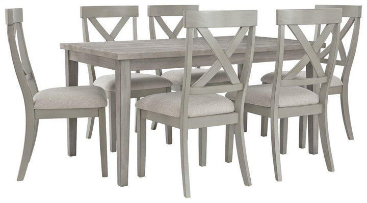 ASHLEY FURNITURE PKG011520 Dining Table and 6 Chairs