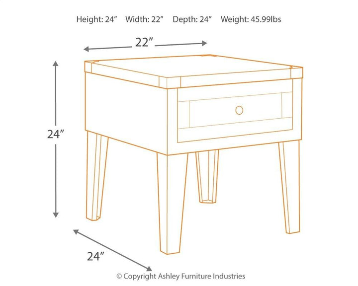 ASHLEY FURNITURE PKG007217 Coffee Table With 2 End Tables