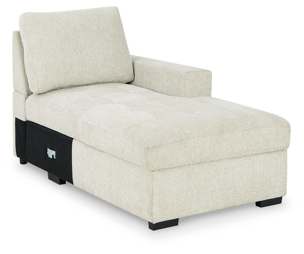 ASHLEY FURNITURE 2660517 Millcoe Right-arm Facing Corner Chaise With Storage