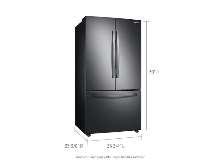 SAMSUNG RF28T5021SG 28 cu. ft. Large Capacity 3-Door French Door Refrigerator with AutoFill Water Pitcher in Black Stainless Steel