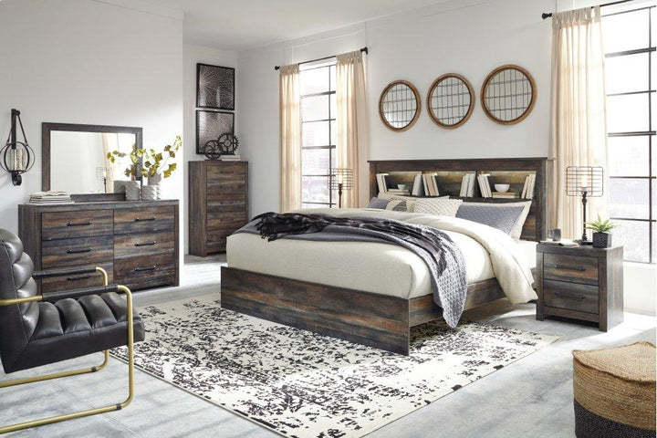 ASHLEY FURNITURE B211B53 Drystan King Bookcase Bed