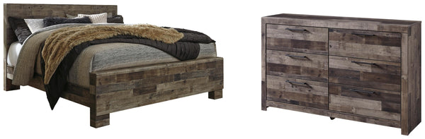 ASHLEY FURNITURE PKG003276 King Panel Bed With Dresser