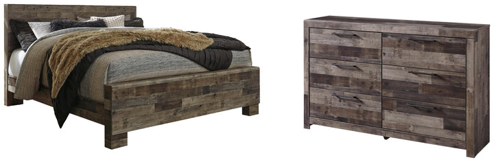 ASHLEY FURNITURE PKG003276 King Panel Bed With Dresser