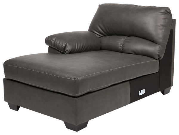 ASHLEY FURNITURE 2560116 Aberton Left-arm Facing Corner Chaise