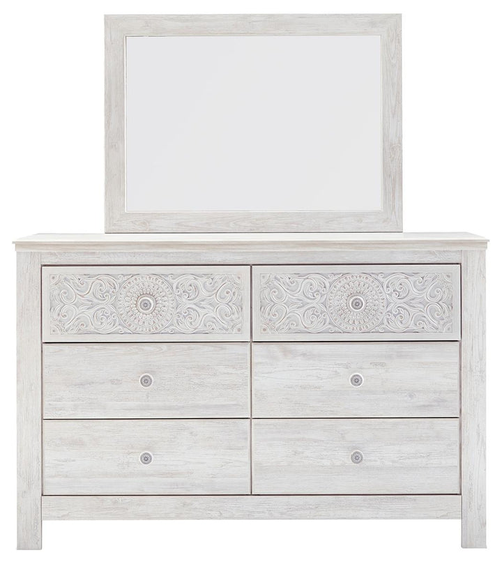 ASHLEY FURNITURE B181B8 Paxberry Dresser and Mirror