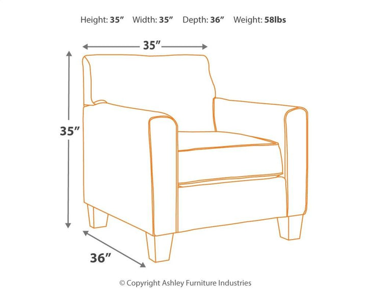 ASHLEY FURNITURE A3000012 Nesso Accent Chair