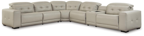 ASHLEY FURNITURE 23302S5 Leadman 6-piece Power Reclining Sectional