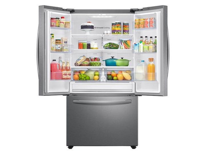 SAMSUNG RF28T5F01SR 28 cu. ft. 3-Door French Door Refrigerator with Family Hub TM in Stainless Steel