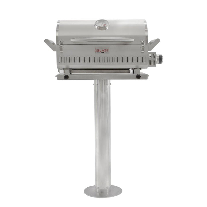 BLAZE GRILLS BLZPRTPEDMG10 Blaze 10" Pedestal for the Marine Grade Portable Grill