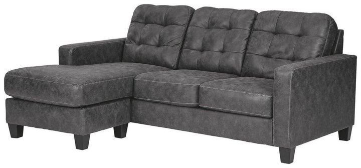 ASHLEY FURNITURE PKG002375 Sofa Chaise, Chair, and Ottoman