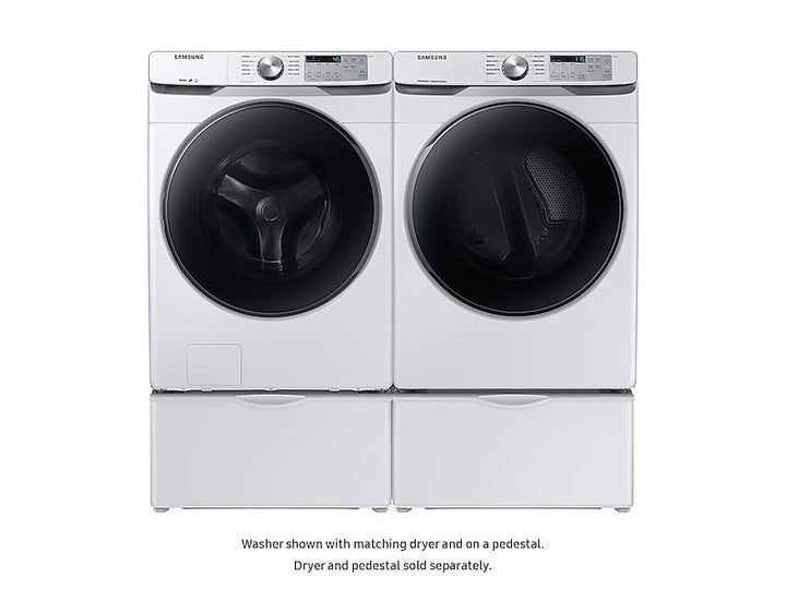 SAMSUNG WF45R6100AW 4.5 cu. ft. Front Load Washer with Steam in White