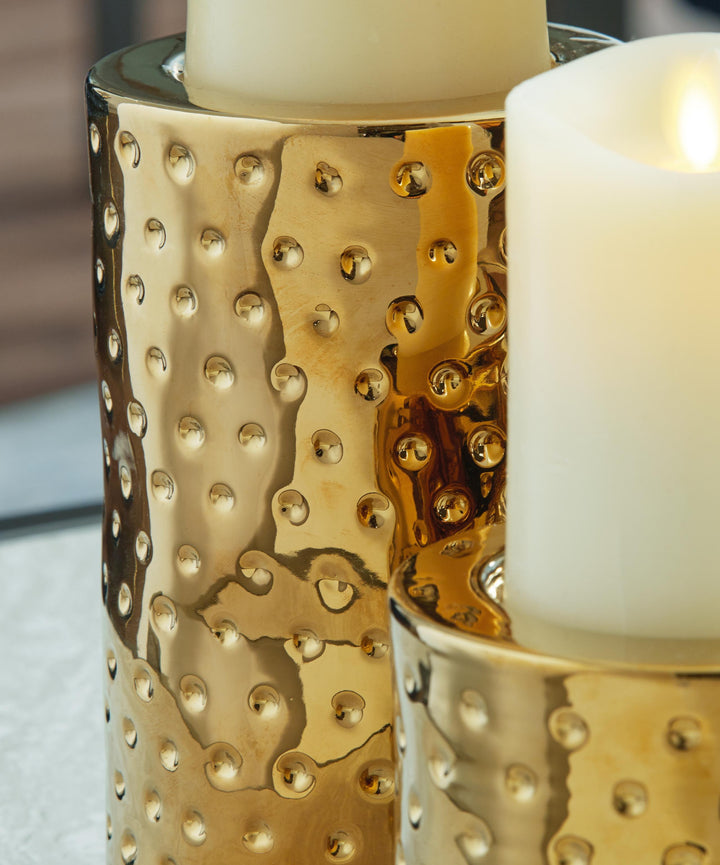 ASHLEY FURNITURE A2000461 Marisa Candle Holder set of 3