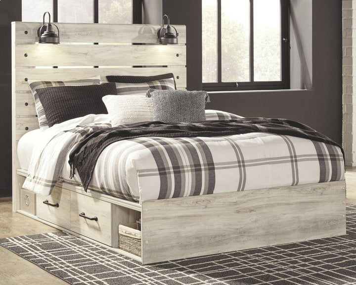 ASHLEY FURNITURE B192B24 Cambeck Queen Panel Bed With 4 Storage Drawers