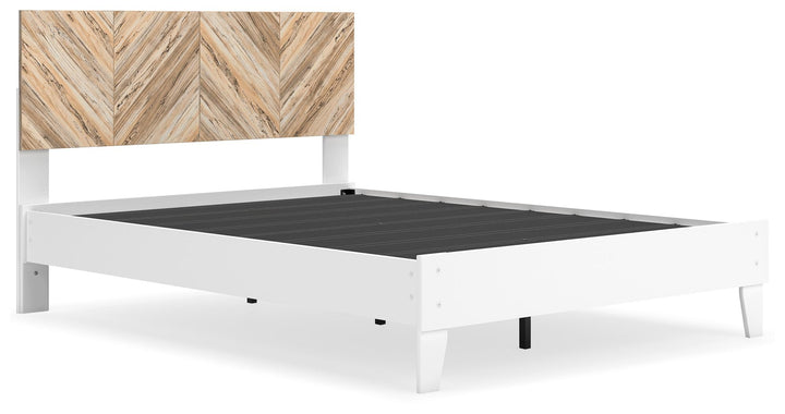 ASHLEY FURNITURE EB1221B5 Piperton Queen Panel Platform Bed