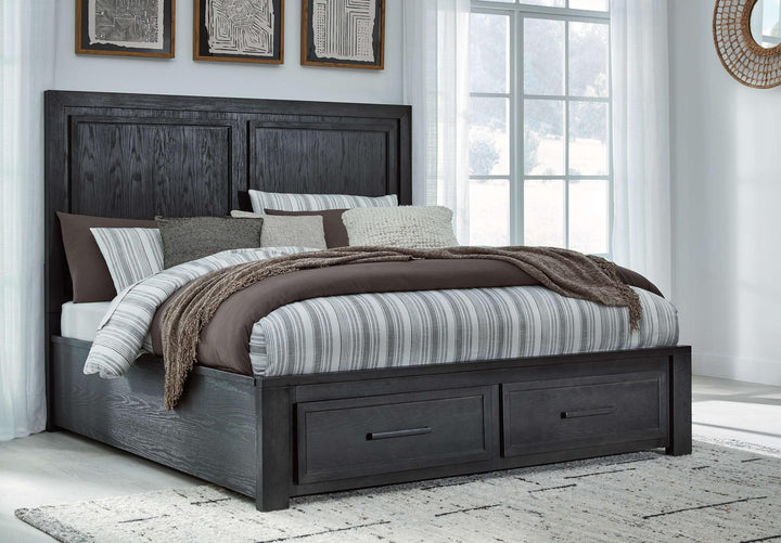 ASHLEY FURNITURE B989B5 Foyland California King Panel Storage Bed