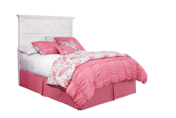 ASHLEY FURNITURE PKG005295 Queen Panel Headboard With Mirrored Dresser and Chest