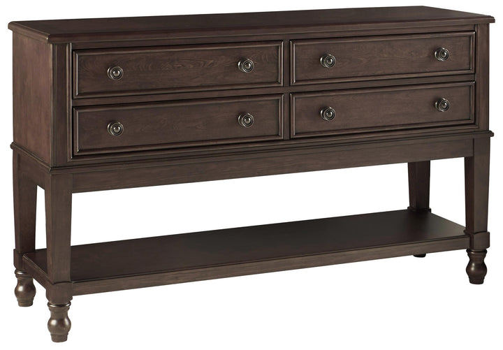 ASHLEY FURNITURE PKG002160 Dining Table and 6 Chairs With Storage