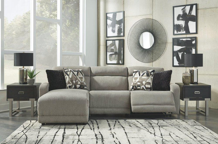 ASHLEY FURNITURE PKG008158 3-piece Sectional With Recliner