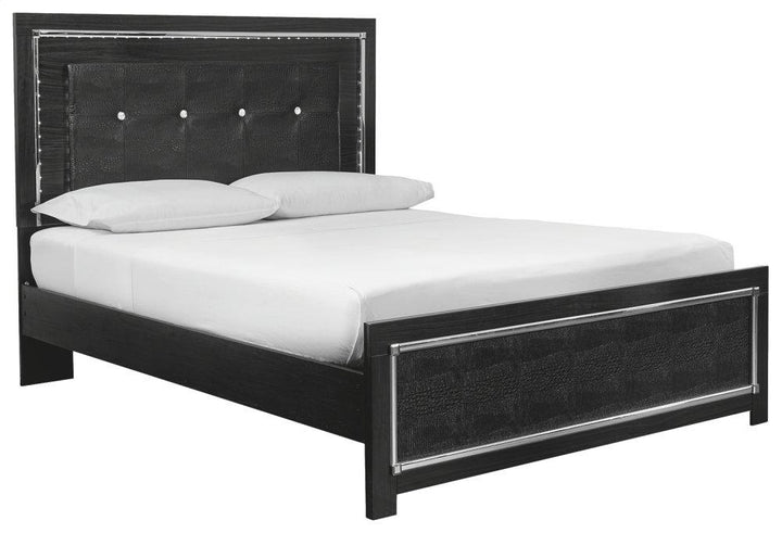 ASHLEY FURNITURE PKG002807 Queen Upholstered Panel Bed With Dresser
