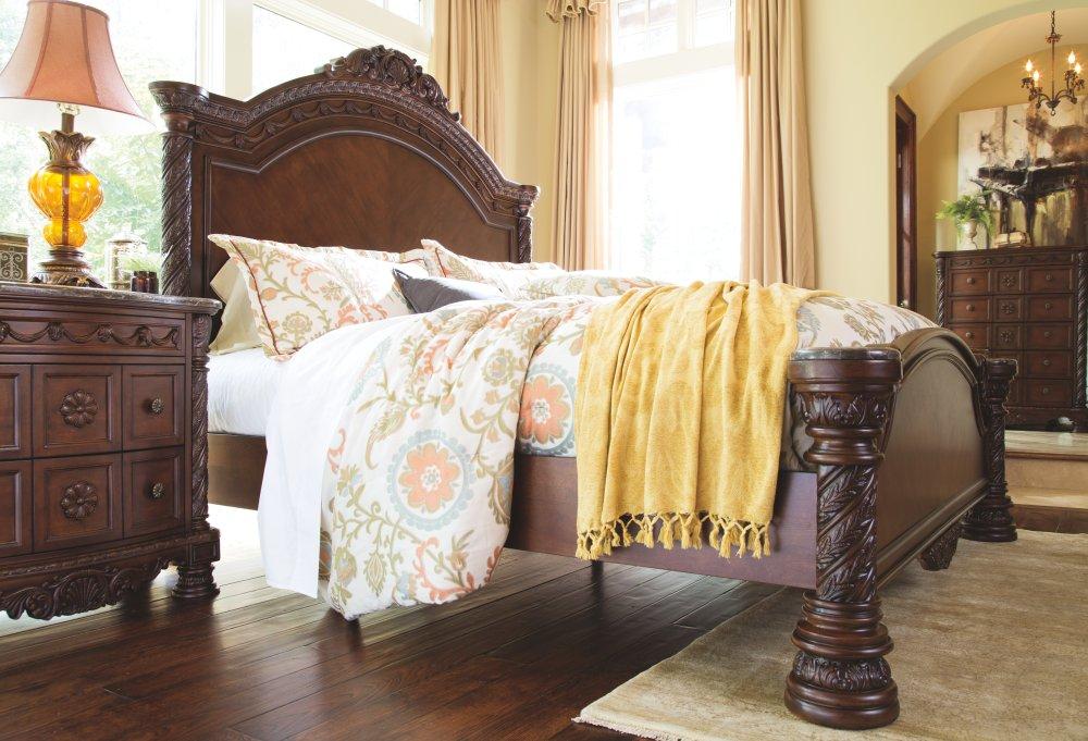 ASHLEY FURNITURE B553B10 North Shore King Panel Bed