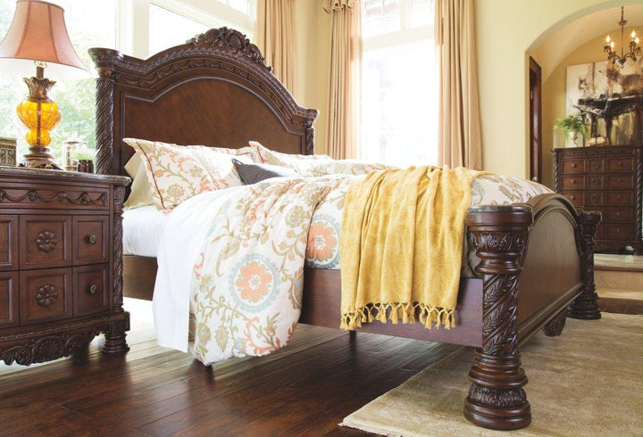 ASHLEY FURNITURE B553B10 North Shore King Panel Bed