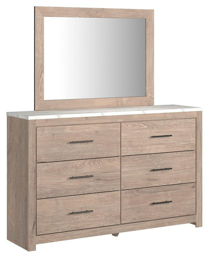ASHLEY FURNITURE B1191B1 Senniberg Dresser and Mirror
