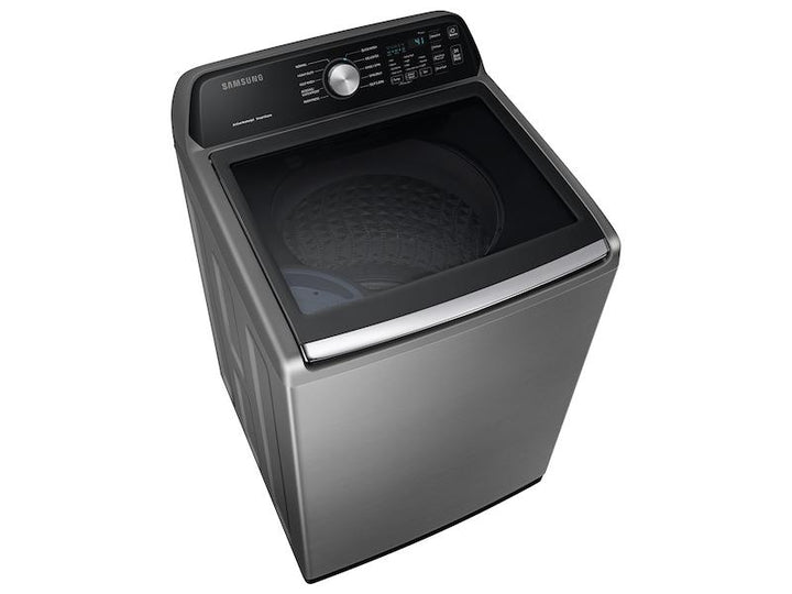 SAMSUNG WA45T3400AP 4.5 cu. ft. Capacity Top Load Washer with Active WaterJet in Platinum