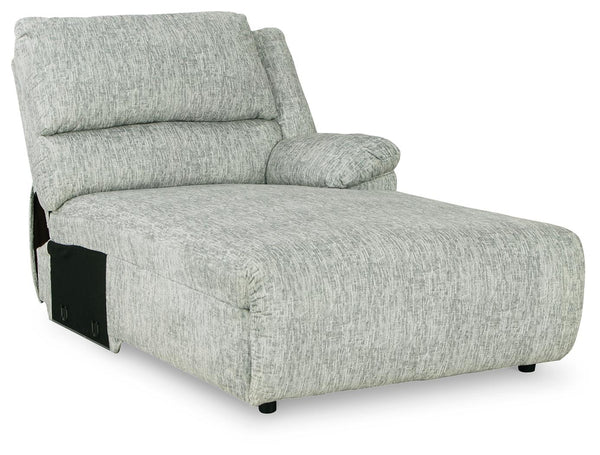 ASHLEY FURNITURE 2930297 Mcclelland Right-arm Facing Power Reclining Back Chaise